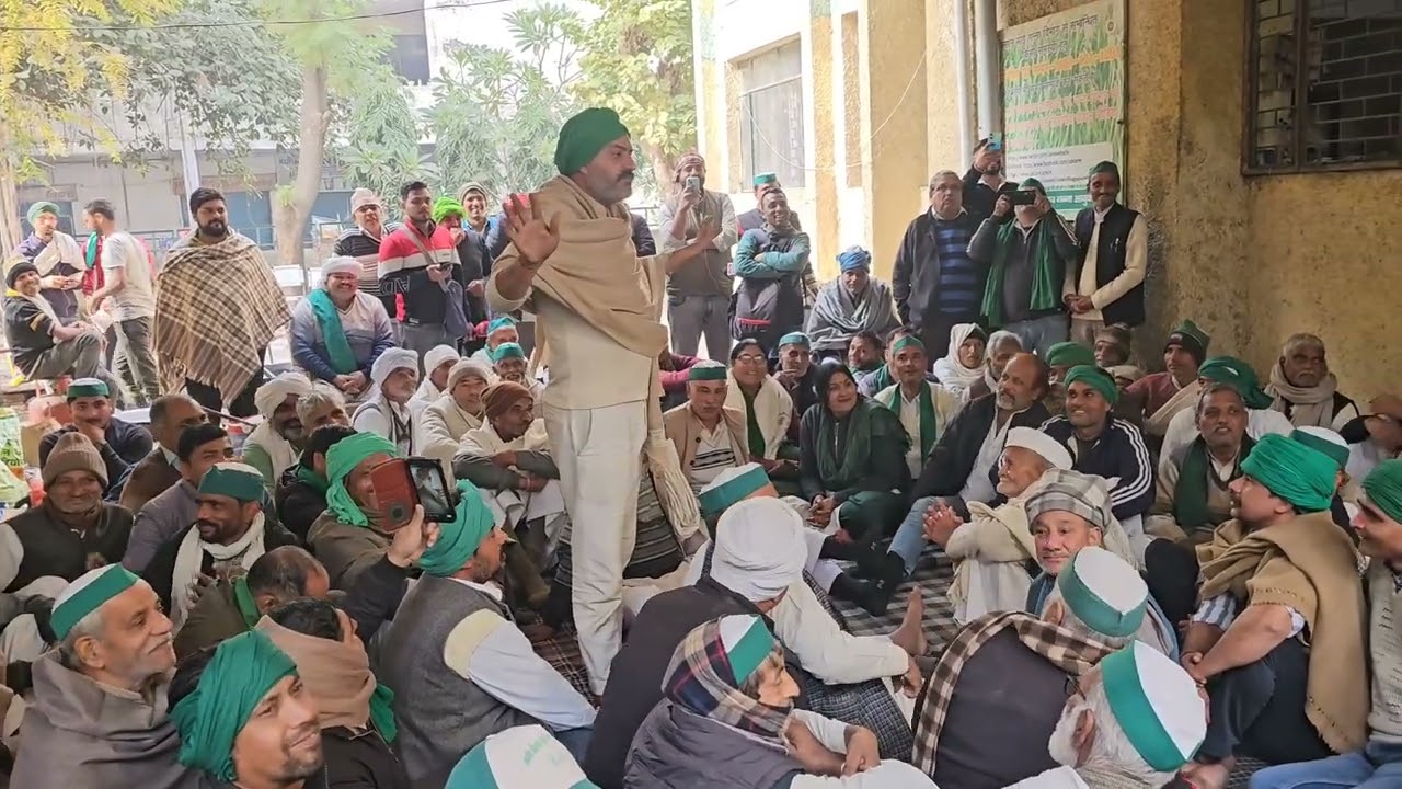 गन्ना भवन घेराव में 21 दिसंबर को महापंचायत का हुआ ऐलान अगर समाधान नहीं हुआ