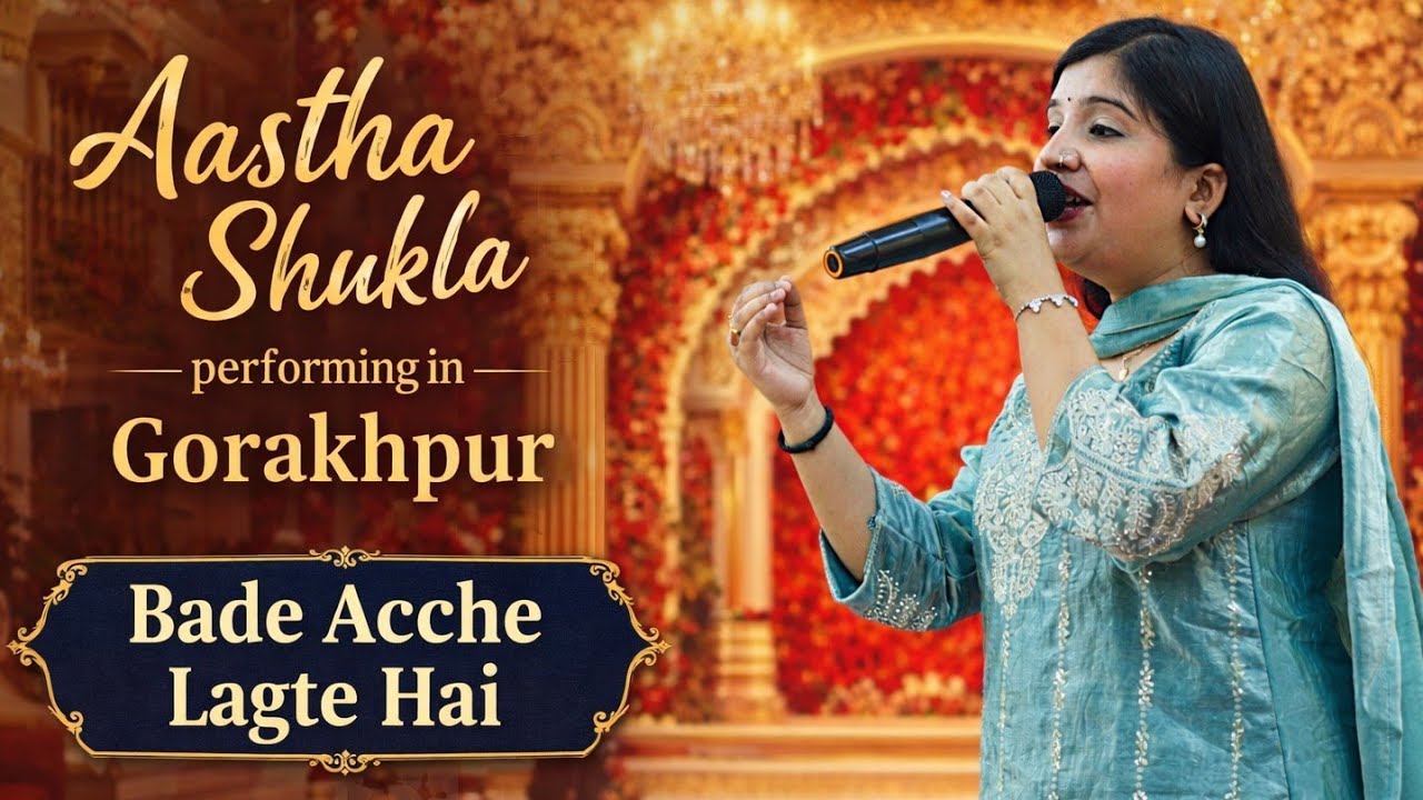 Bade Acche Lagte Hain – Live Performance | Astha Shukla | Romantic Classic Song