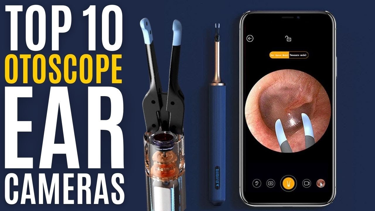 Top 10: Best Otoscope Ear Cameras of 2021 / Ear Wax Removal, Ear Cleaning Camera / Wireless Otoscope