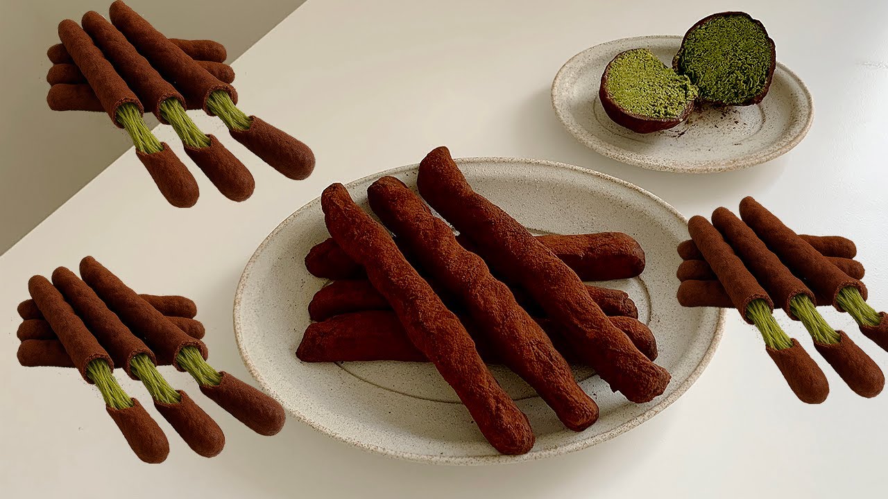 두바이 쫀득 빼빼로 / Dubai Chewy Cookies
