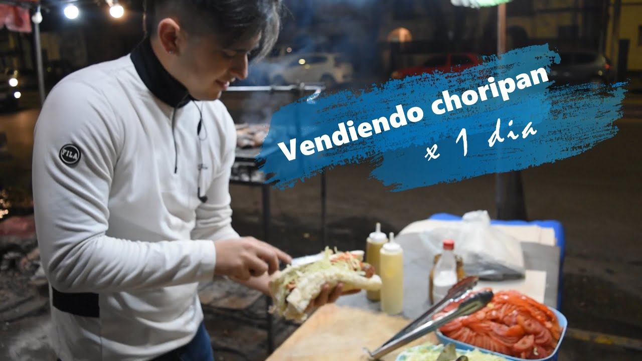 Vendiendo choripan x 1 dia