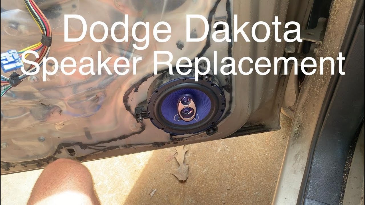 Dodge Dakota Speaker Replacement