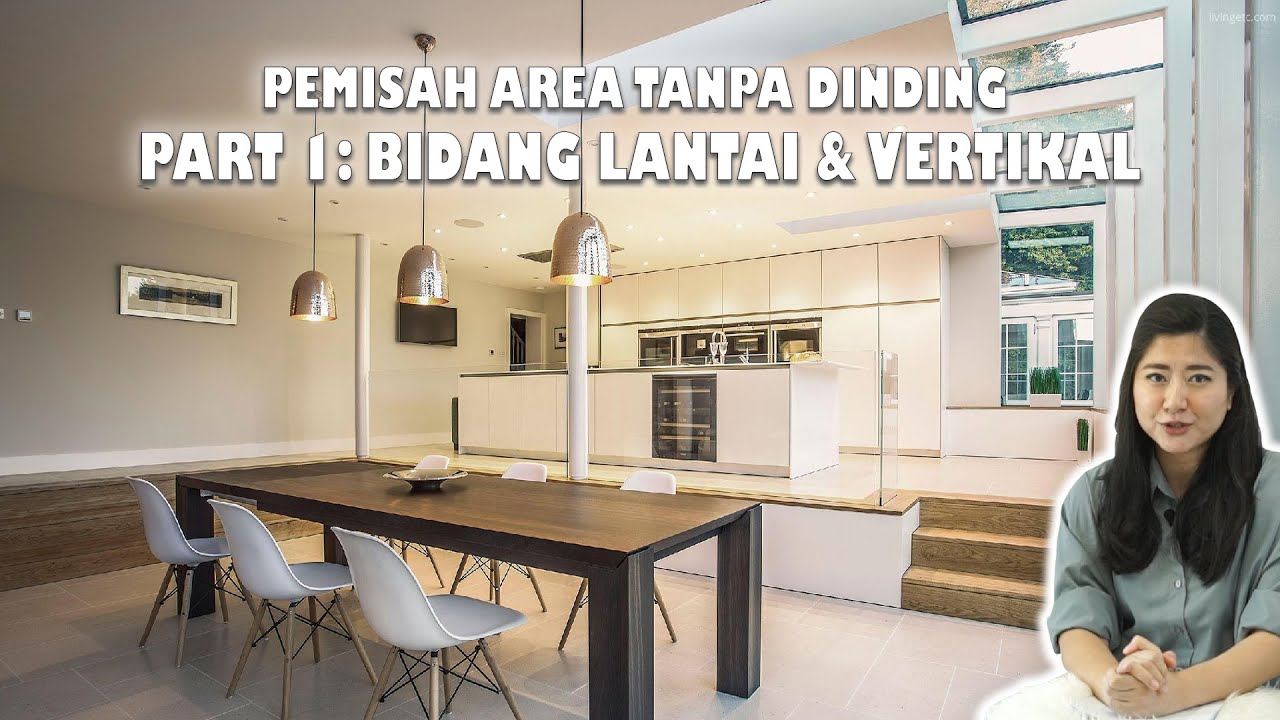 MEMBAGI AREA OPEN PLAN TANPA DINDING PEMISAH?