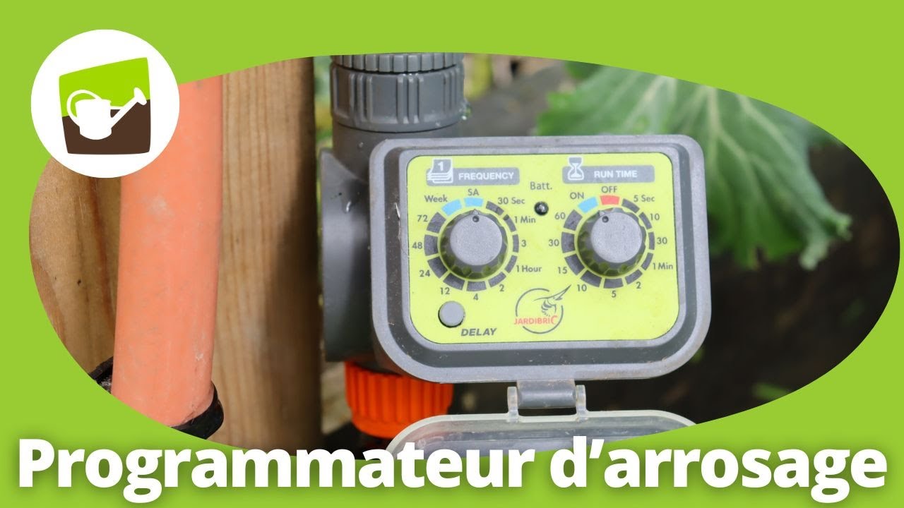 Arrosage programmé : comment régler un programmateur d'arrosage ?