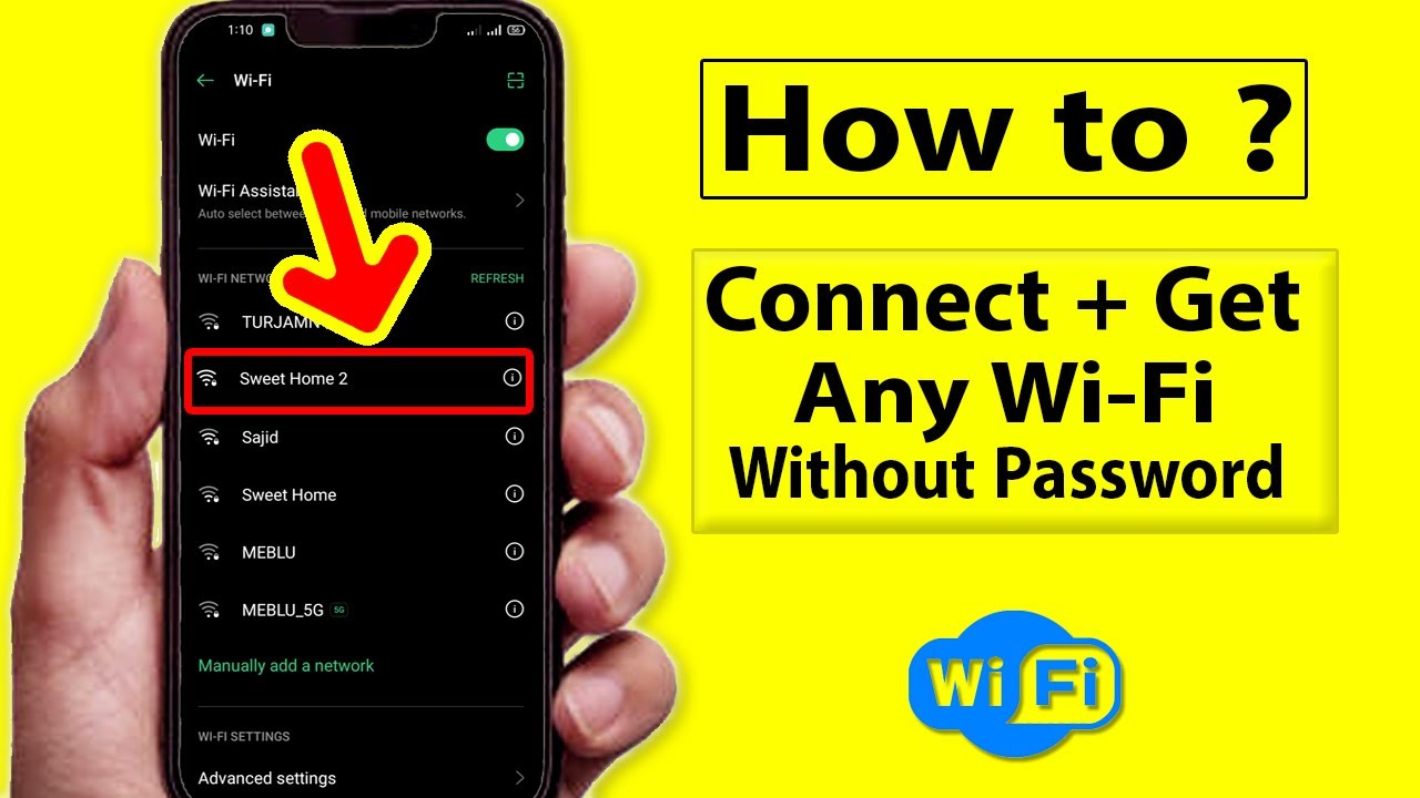 How to Connect Any WiFi Without Password, Get Any Wifi Password with Android Phone