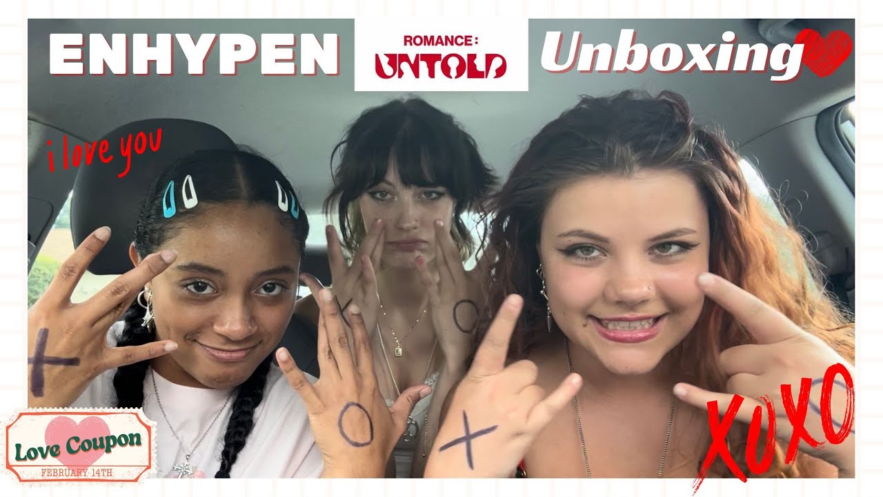 Unboxing Enhypen “Romance : Untold” *Very Chaotic* (Send Help) inception, arcanum, and engene vr.