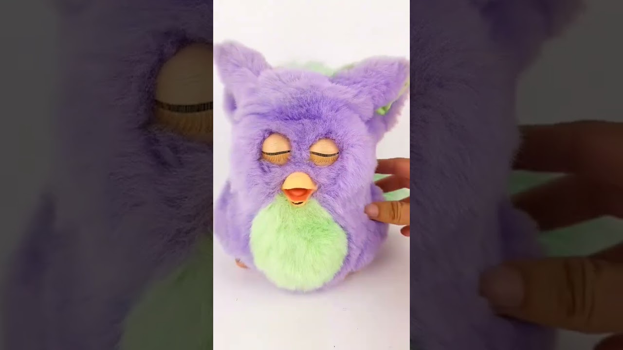 Purple Funky Furby 2006 ultra rare special limited edition AVAILABLE IN ETSY GalaTheArtAddict