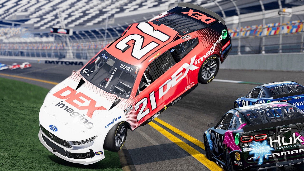 NASCAR Racing Crashes #97 | BeamNG Drive