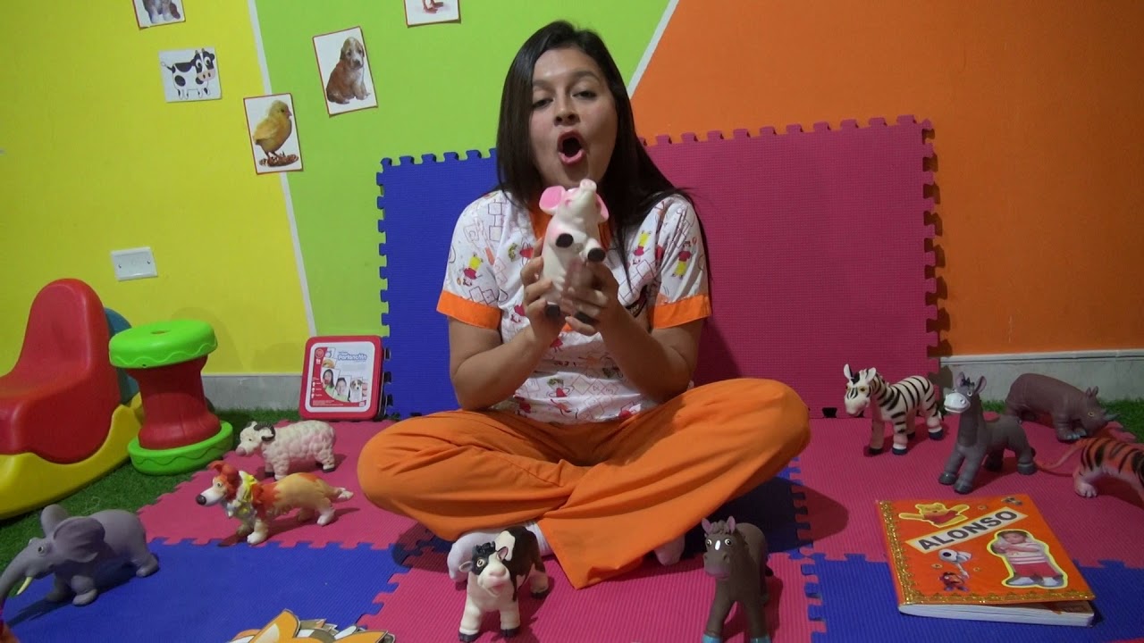 TERAPIA DE LENGUAJE, SEXTO VIDEO: ESTIMULACIÓN  DEL LENGUAJE CON SONIDOS ONOMATOPEYICOS - ANIMALES