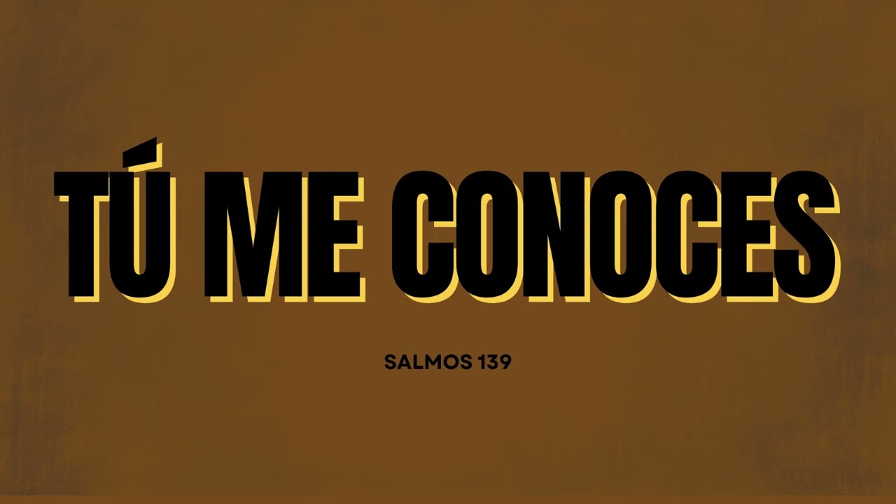 Tú Me Conoces - Rap Cristiano | Salmo 139 | Oasis x Gracia