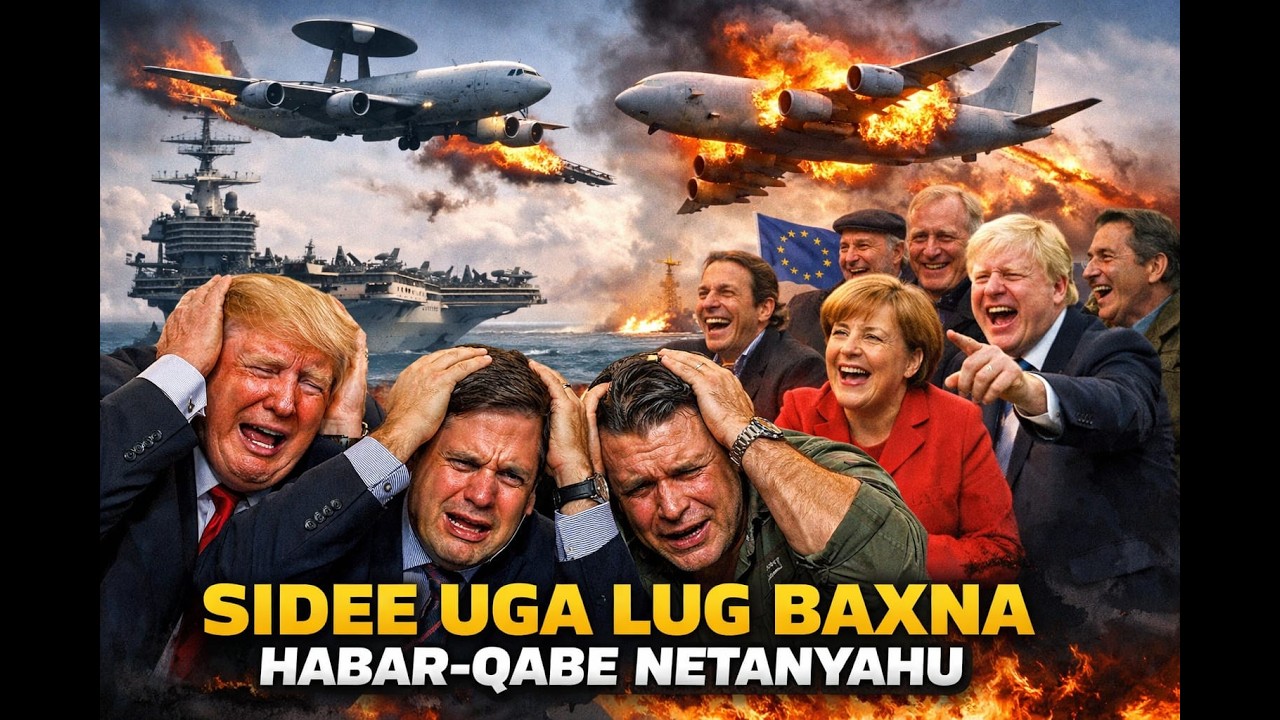 WAR DEG DEGA: GANTAALO AYA ISRA'IL KU DA'AYA SIDA ROOBKI | TRUMP NATO KA BAXAYA | WERARO XISBU-XUTI