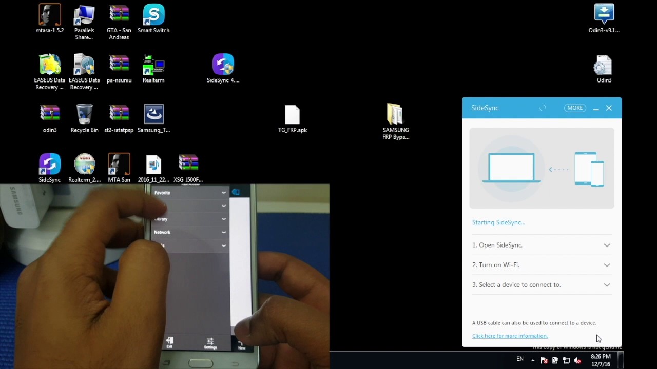 [EASY STEPS] Remove / Bypass Google Account (FRP) For Samsung Galaxy J5 & J7 | December Update