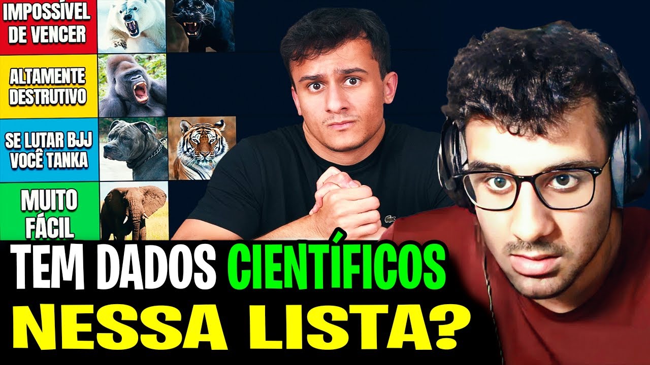 🚨 TIER LIST DE ANIMAIS PARA SAIR NO SOCO! ABSOLUT REAGE! SERÁ QUE O VOVÔ VAI FAZER A DELE?