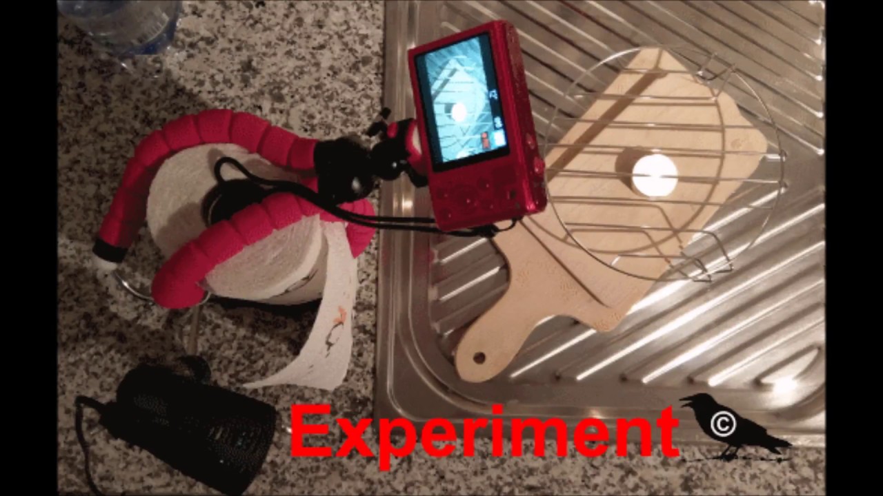 Experiment - Tabak verbrennt