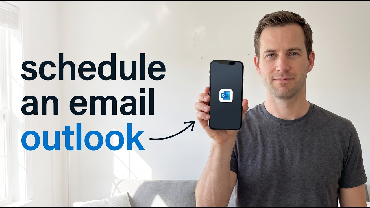 How to Schedule an Email in Outlook (Phone 2026 Guide)