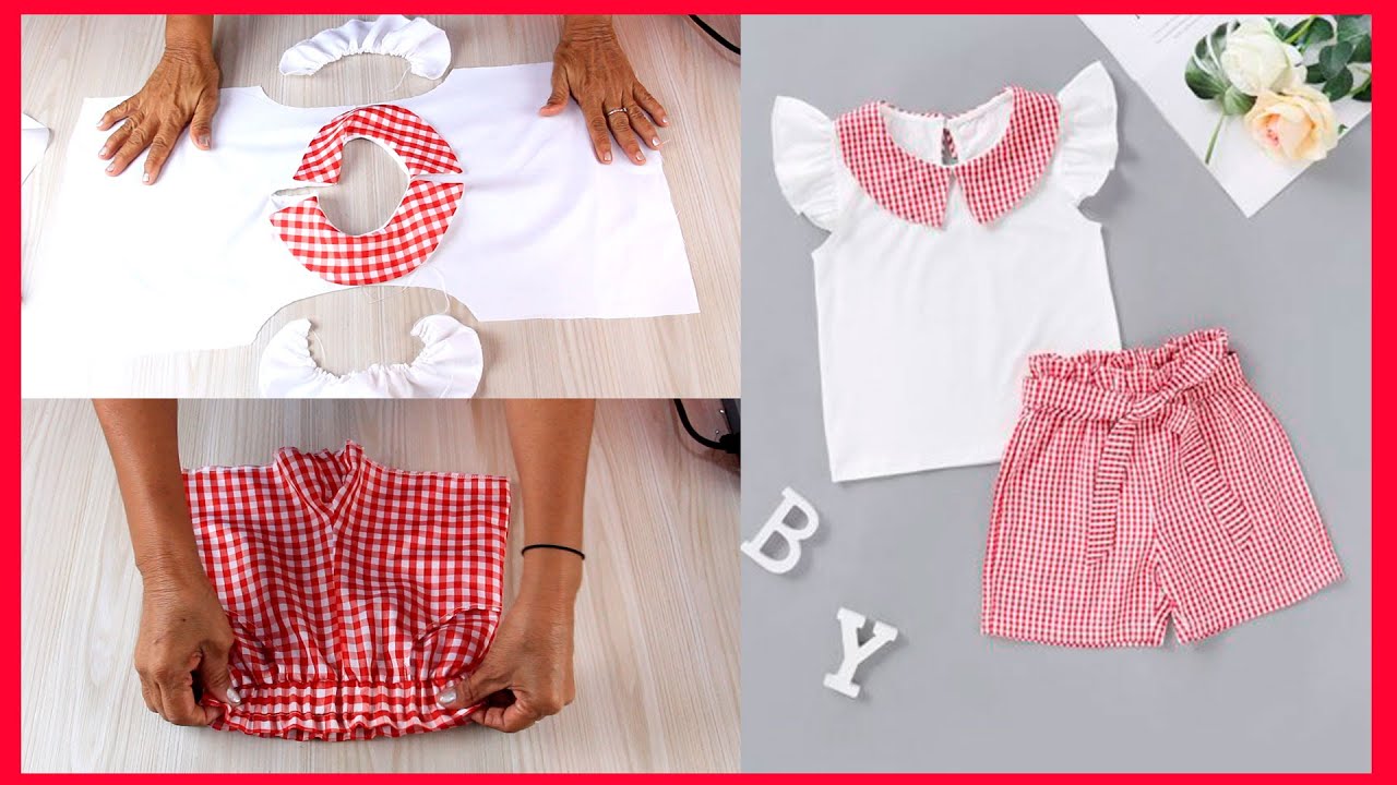 Cortar y coser Conjunto para niñas es más fácil de lo que piensas