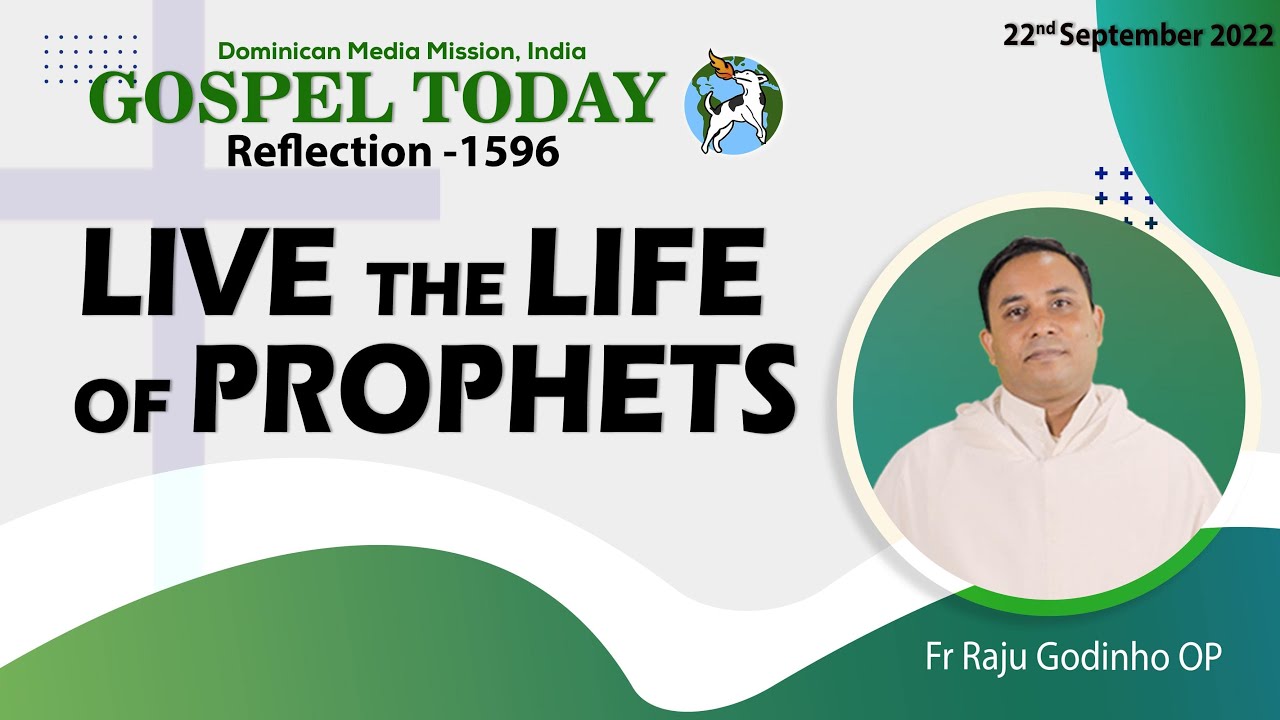 22/09/2022 | Reflection 1596 | Fr Raju Godinho OP| Luke 9:7-9 || DMM
