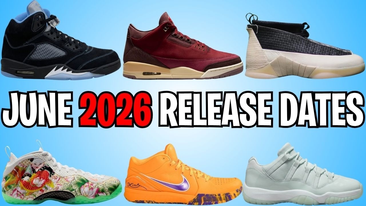 Дата выхода кроссовок Air Jordan + Nike в июне 2026 года 🔥🔥🔥