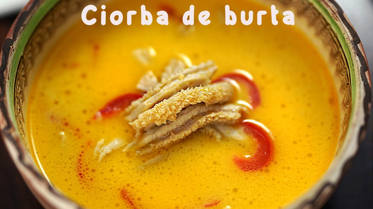Ciorbă de burtă ▶ Rețeta tradițională cu burtă proaspătă