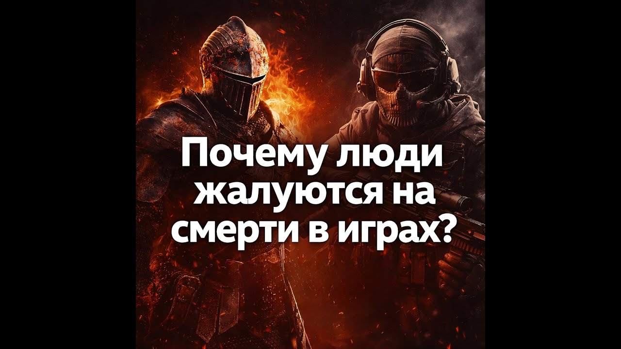 Почему люди жалуются на смерти в играх?