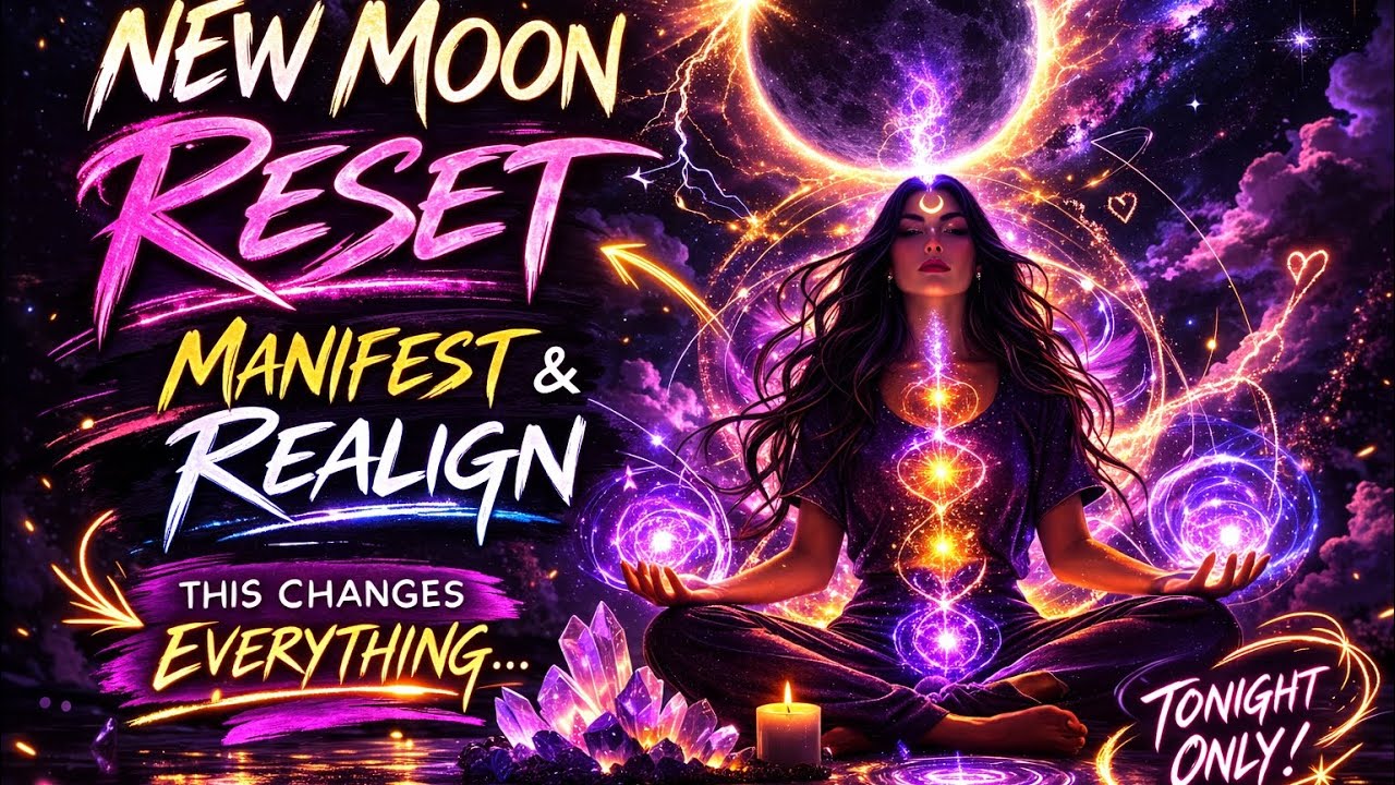 New Moon Energy 🌑✨ Reset, Manifest & Realign