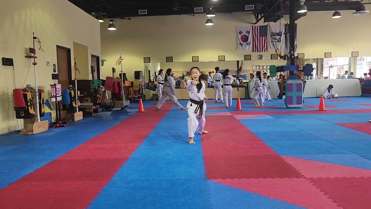 aau-uscr  TSD(당수도)_ Jin Do(진도) Ellen Lee's Practice  for 2024 AAU National Championships.