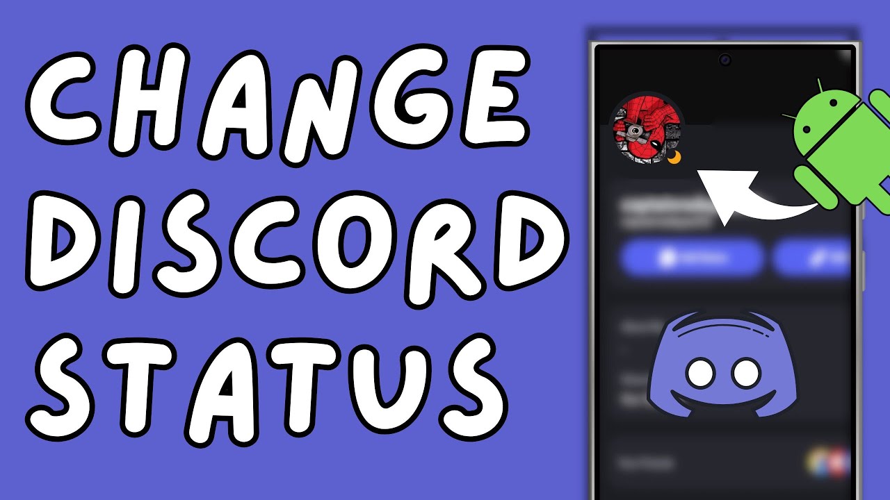 Как изменить статус Discord на мобильных устройствах Android 2024?