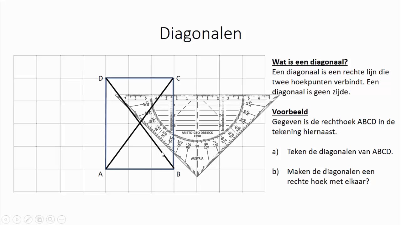 Diagonalen (1 HAVO/VWO & 1 VWO)