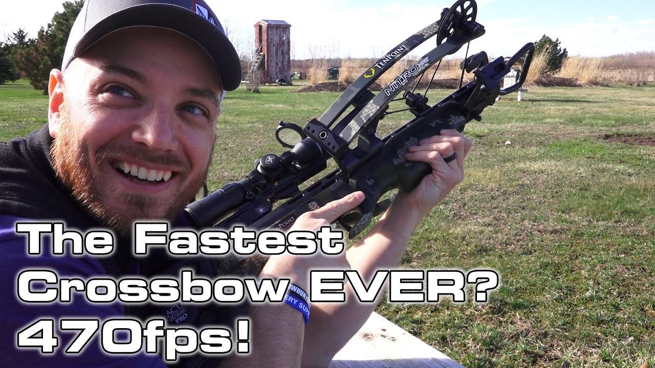 TenPoint Crossbows Nitro XRT Review - 470fps!