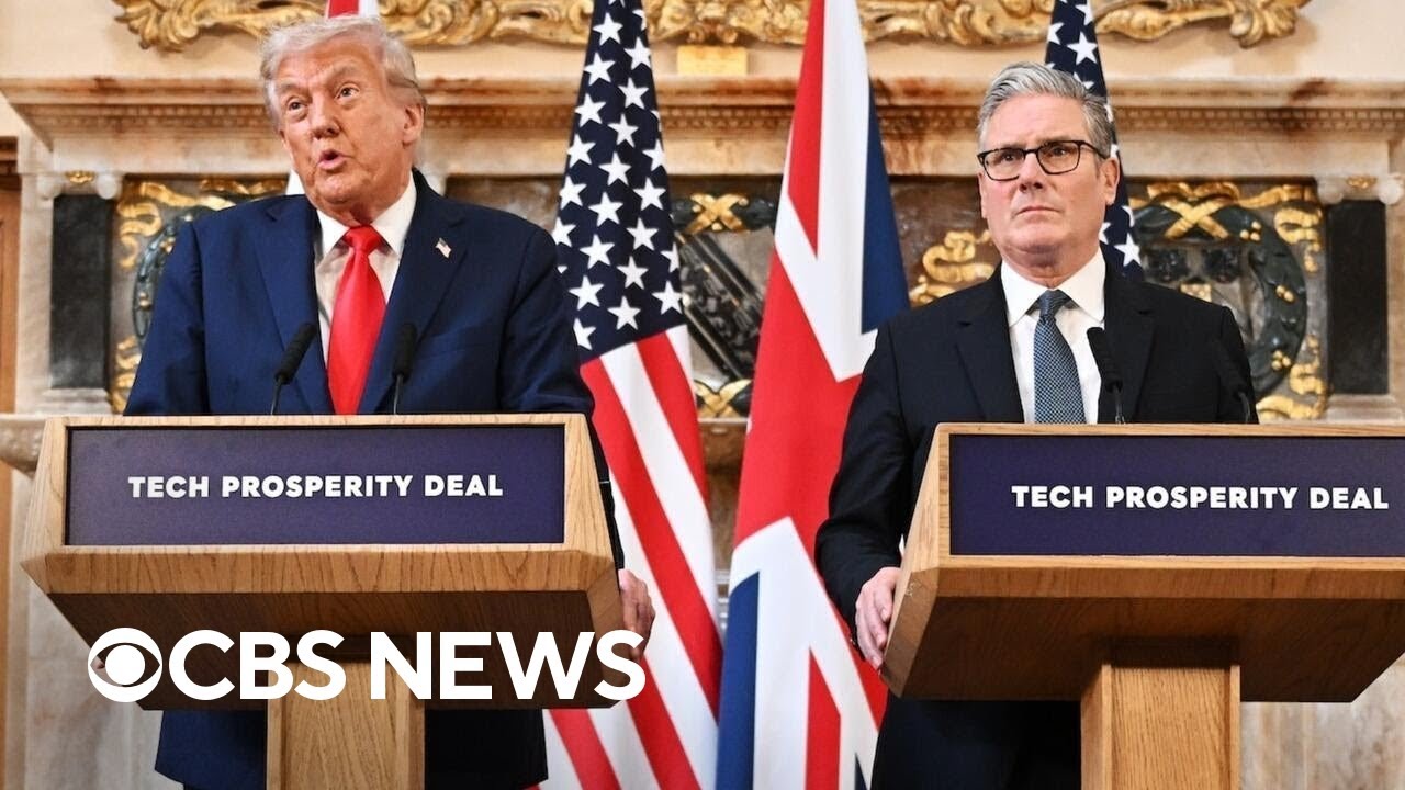 Watch: Trump on Israel-Hamas war, disagreement with Starmer over Palestinian state