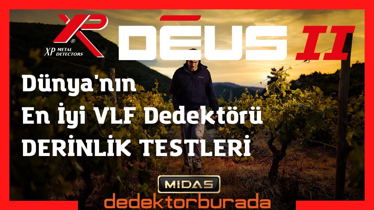XP Deus 2 Dedektör Derinlik Testleri - XP Deus 2 Test