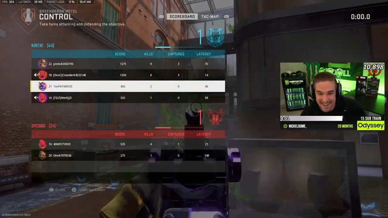 TeePee Gets Hackers Banned Live! MW2 Ranked Play: Control - Breenbergh Hotel