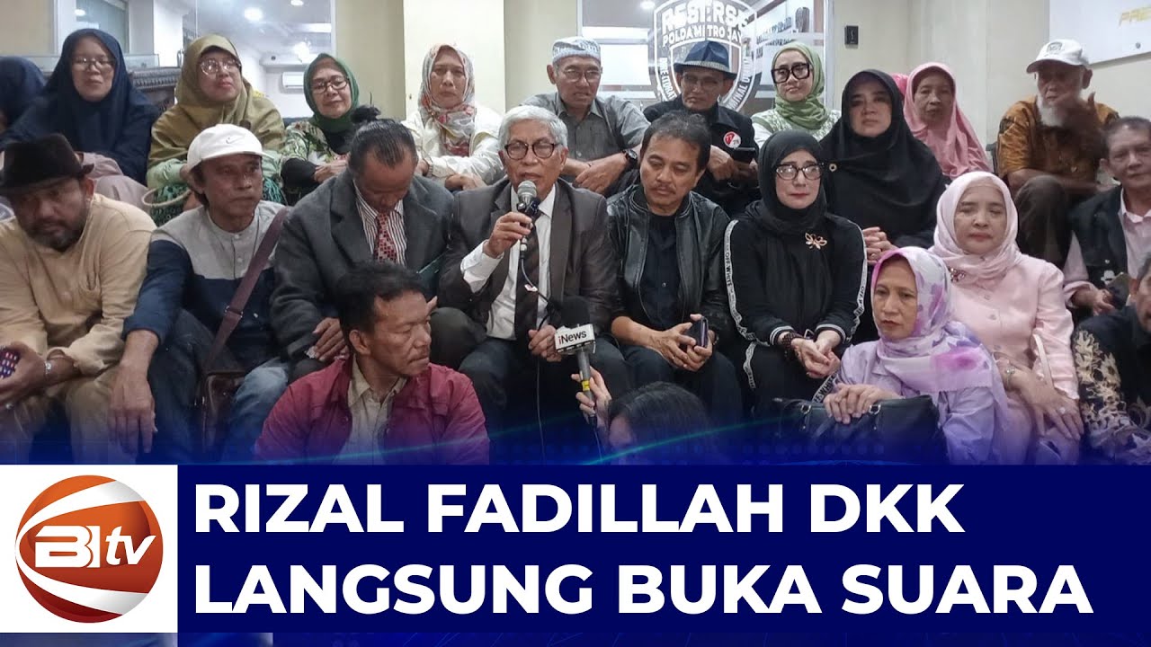 Usai Diperiksa, Rizal Fadillah, Kurnia, & Rustam Beri Keterangan Pers Terkait Kasus Ijazah