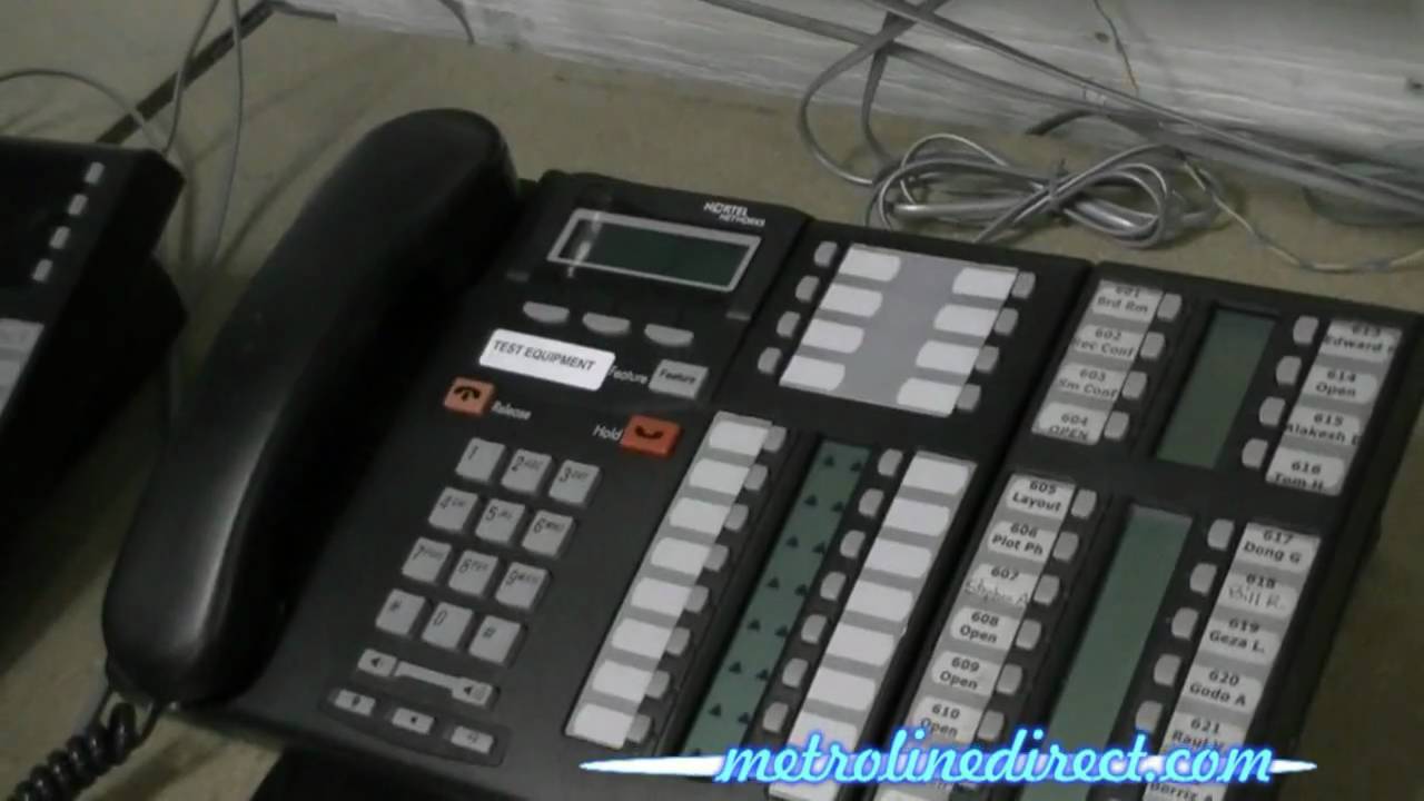 Nortel Norstar - How to configure a T24 Key Indicator Module