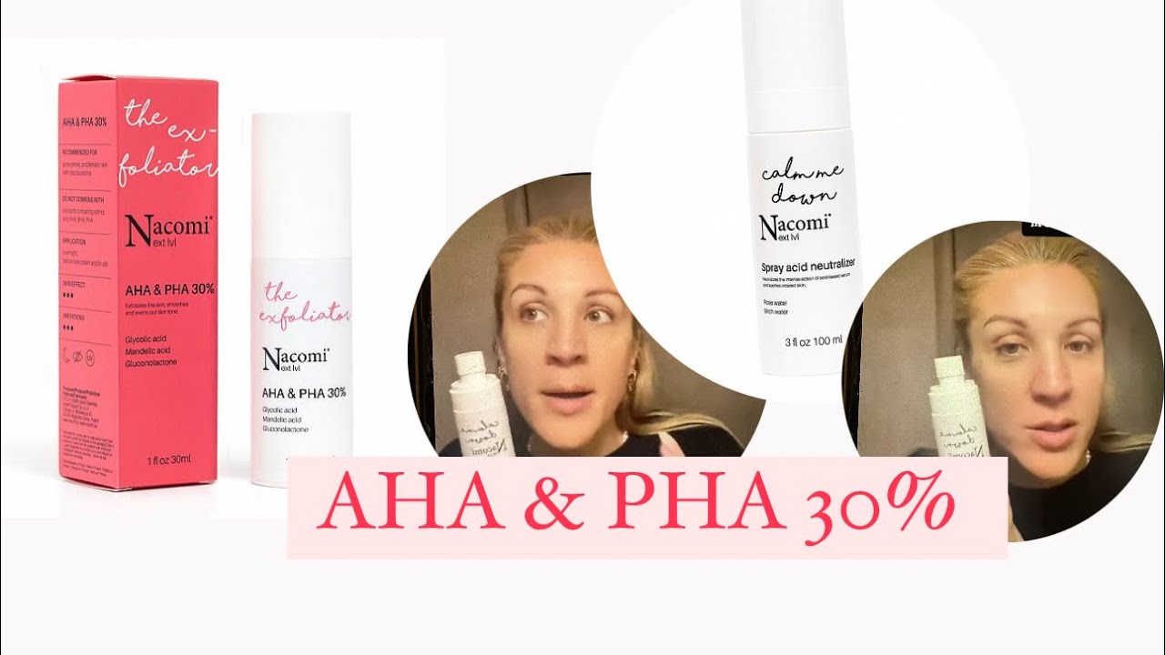 ΟΞΕΑ 🔥 // AHA & PHA // NACOMI // THE EXFOLIATOR // ΚΑΙ Ο ΕΞΟΥΔΕΤΕΡΩΤΗΣ ? 🤔