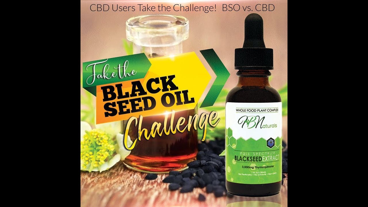 CBD Oil users are invited to take the HBN 60 Day Black Seed Oil Challenge | Coach Marcus Jones