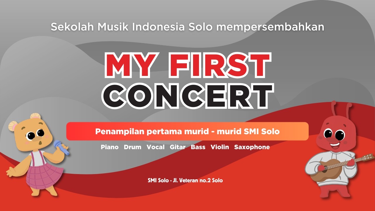 MY FIRST CONCERT - 21 FEBRUARI 2026