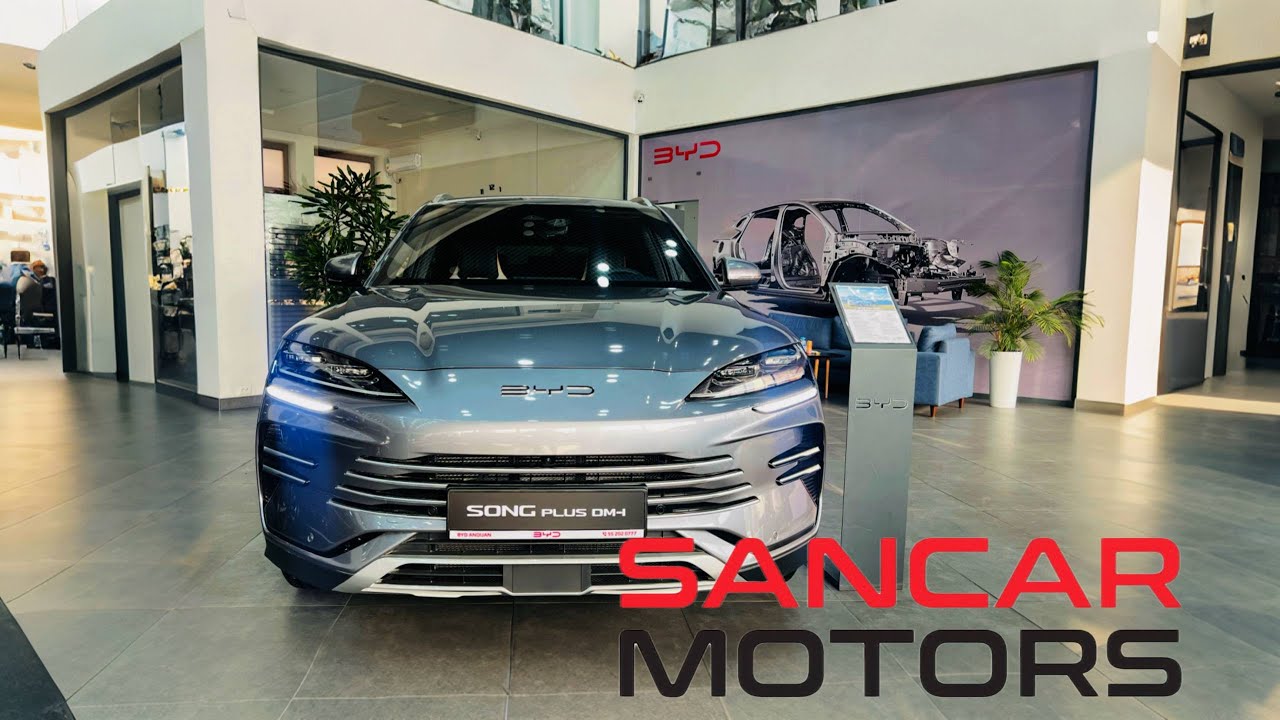 YANGI BYD SONG PLUS DM-i ( 2025 ) - UZPRIDE  | GREY COLOR