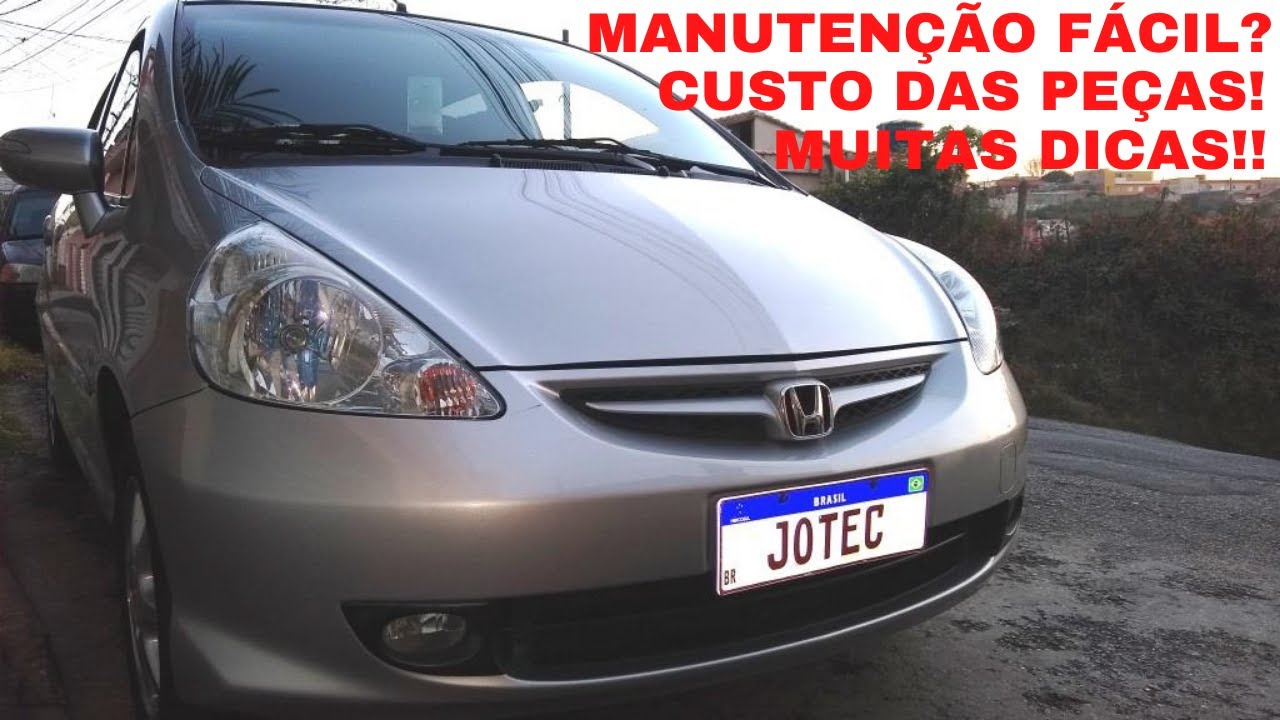 Honda Fit 2007 1.5 CVT - Manutenção Fácil? Peças Baratas? Porque esse Carro é Bastante Recomendado!