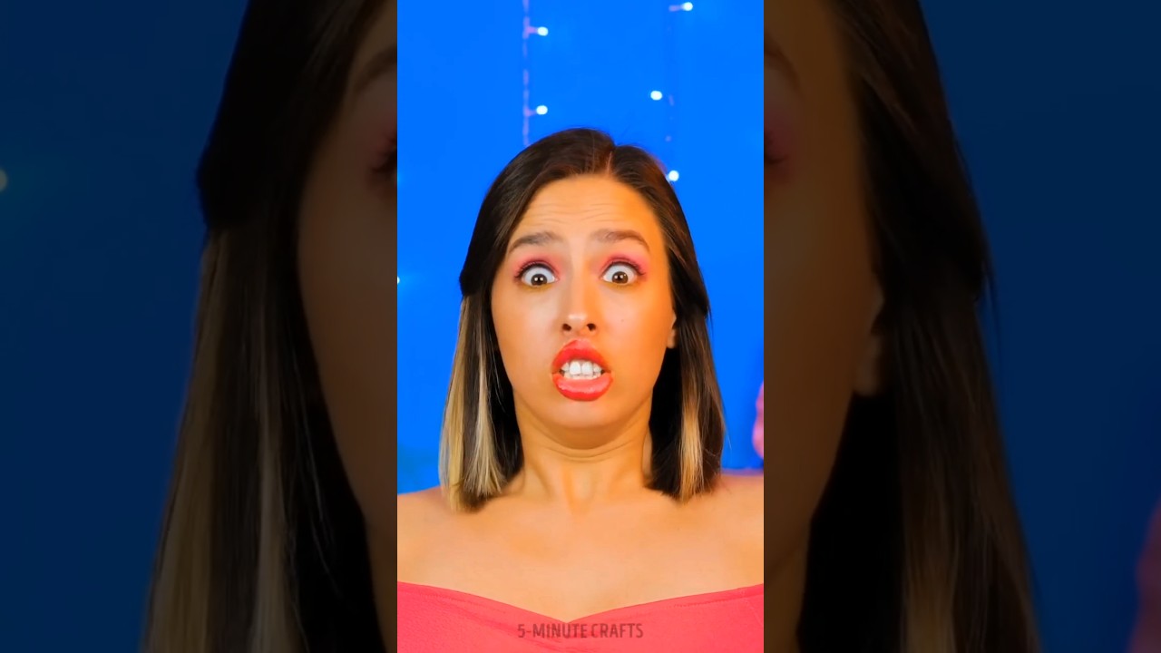 Bigger lips with lash glue try 😣🥴| #youtubeshorts #viral #shortsvideo #hackvideo #shorts #ashortaday