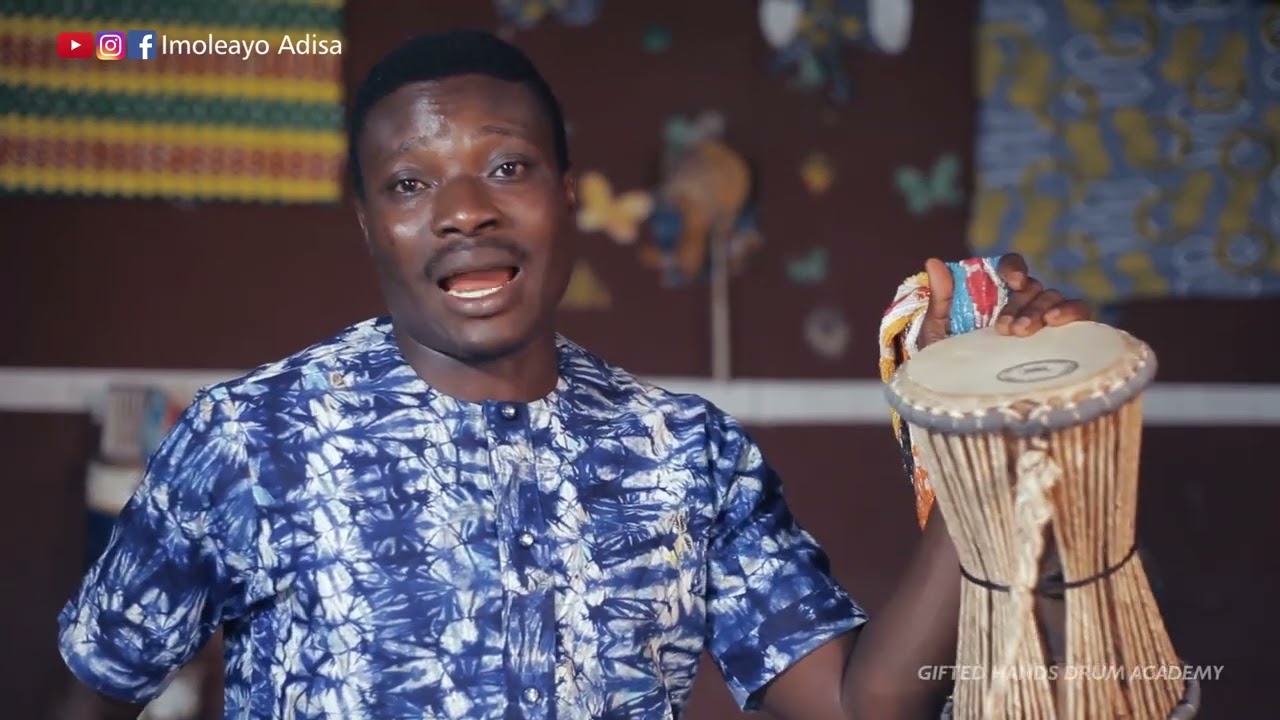 Yoruba Drums Tutorial: Gangan ||Apala || Adamo.