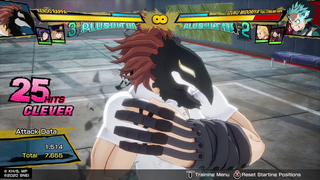 MY HERO ONE'S JUSTICE 2: Rappa Combos