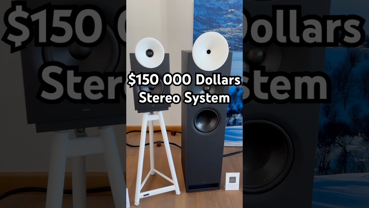 🔥$150 000 Dollars🔥Home Stereo Sound System🔊 HiEnd Audiophile Audio HiFi Speakers Setup #highend