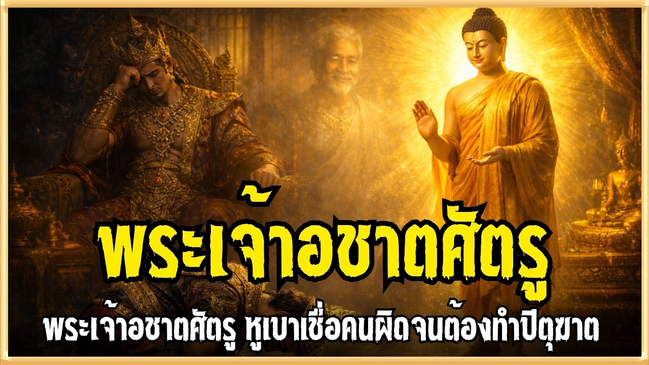 พระเจ้าอชาตศัตรู กษัตริย์ผู้หลงผิดทำอนันตริยกรรม | #ตนเล่าธรรม 