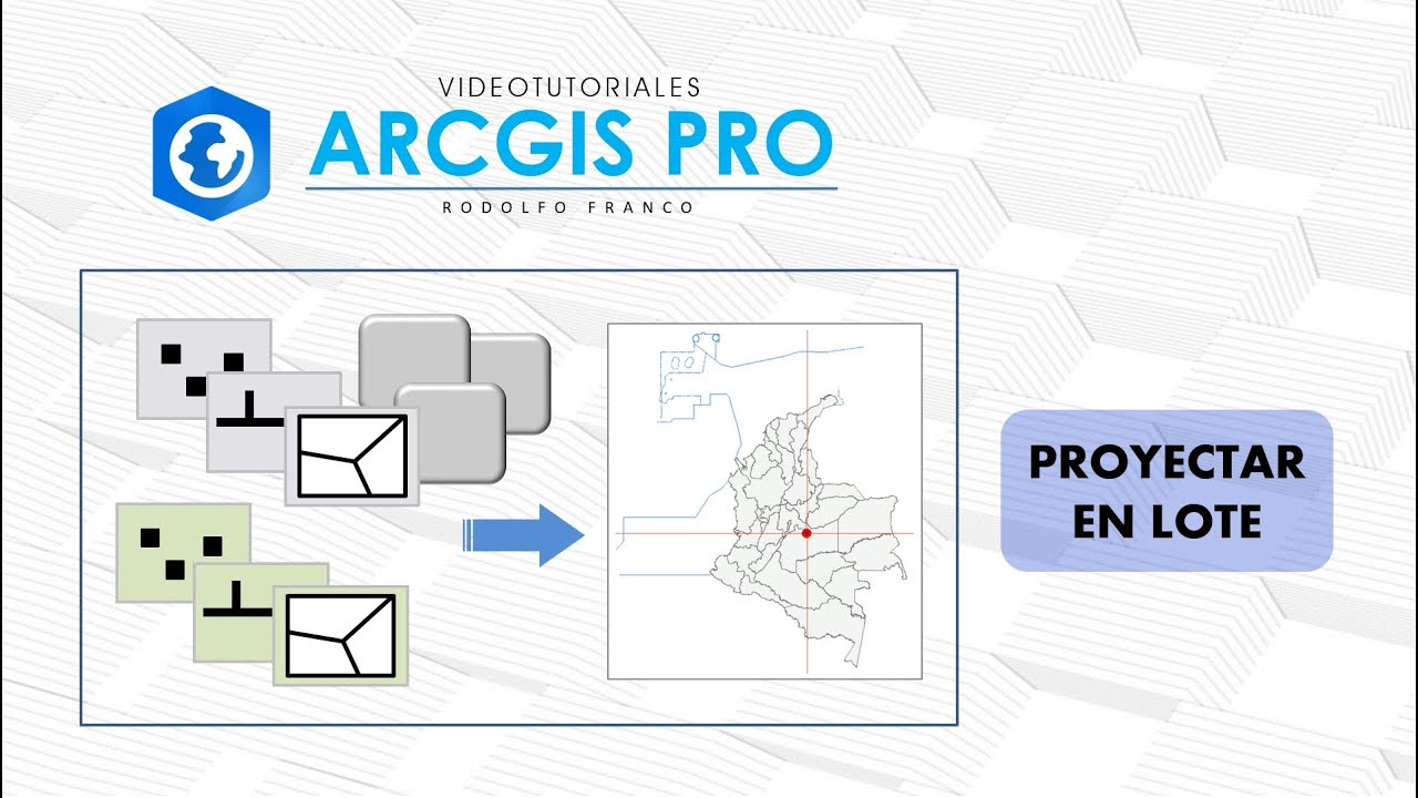 Arcgis Pro - Proyectar en lote / Batch Project