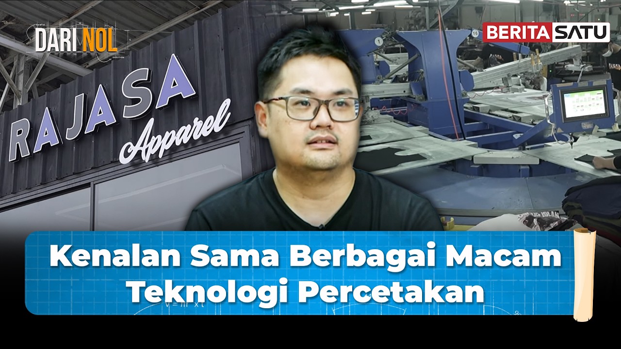 Usaha Konveksi 3 Generasi dengan Ratusan Jenis Sablon #part1 | DARI NOL