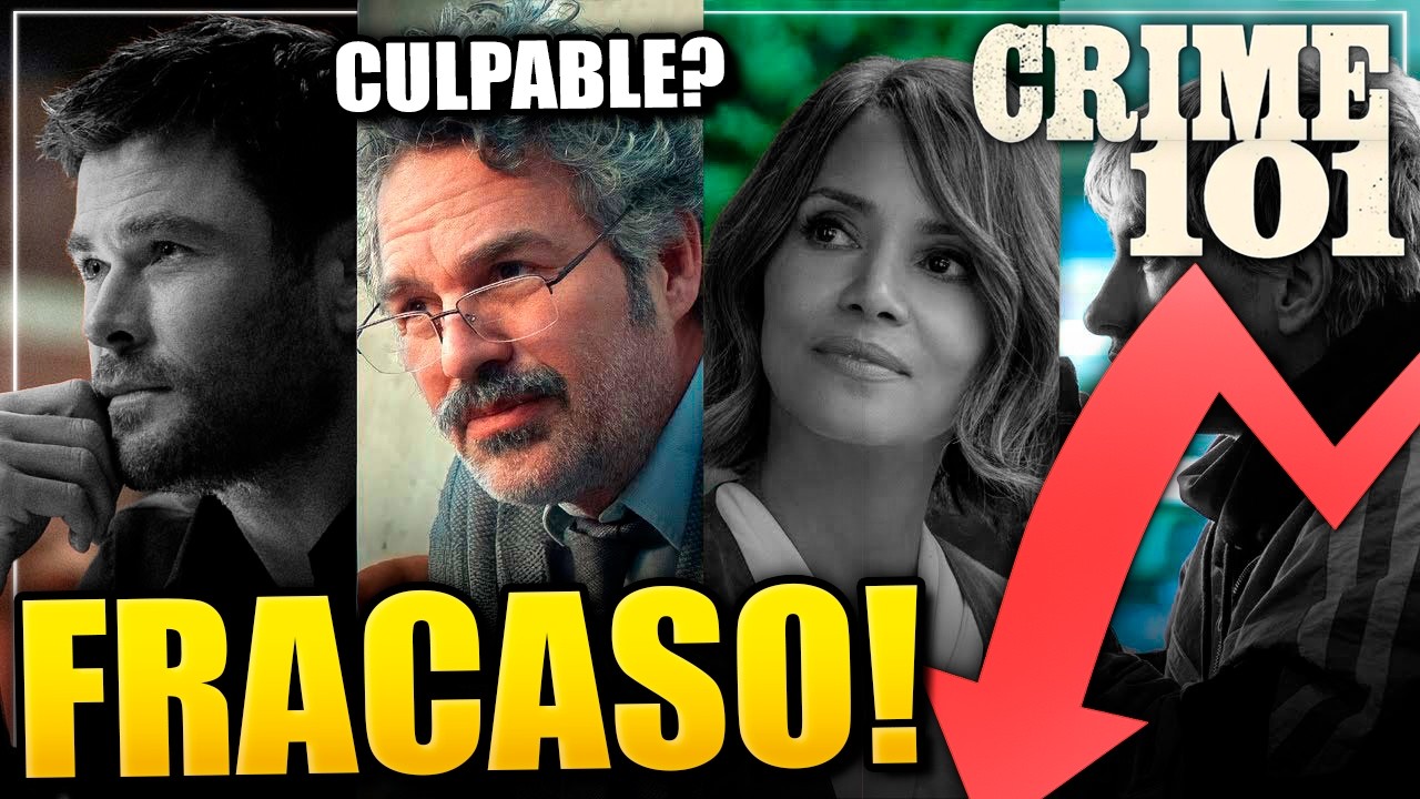 CRIME 101 NACE MUERTA! PÚBLICO CASTIGA AL ACTOR ACTIVISTA Y A HOLLYWOOD!