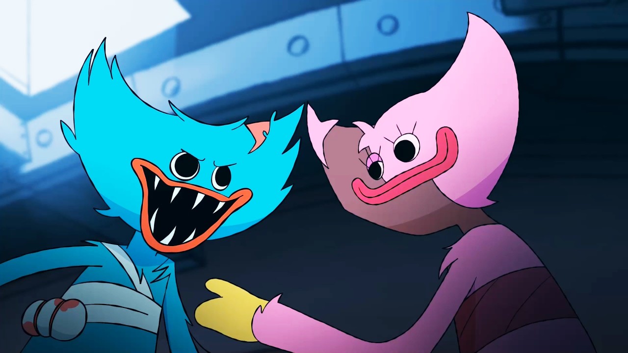 Huggy Wuggy meets Kissy Missy (Poppy Playtime Animation)