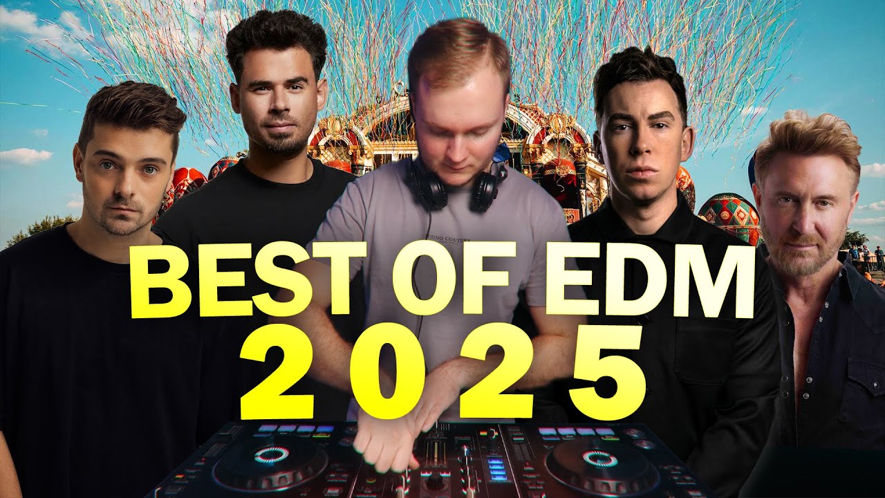 Best Of EDM 2025 Mix (Martin Garrix, Afrojack, Hardwell, David Guetta etc.)