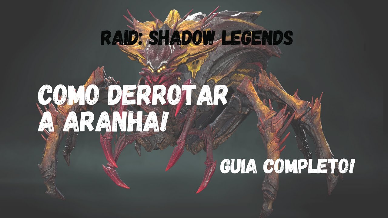 RAID: Shadow Legends | Como derrotar a Aranha! Guia completo!